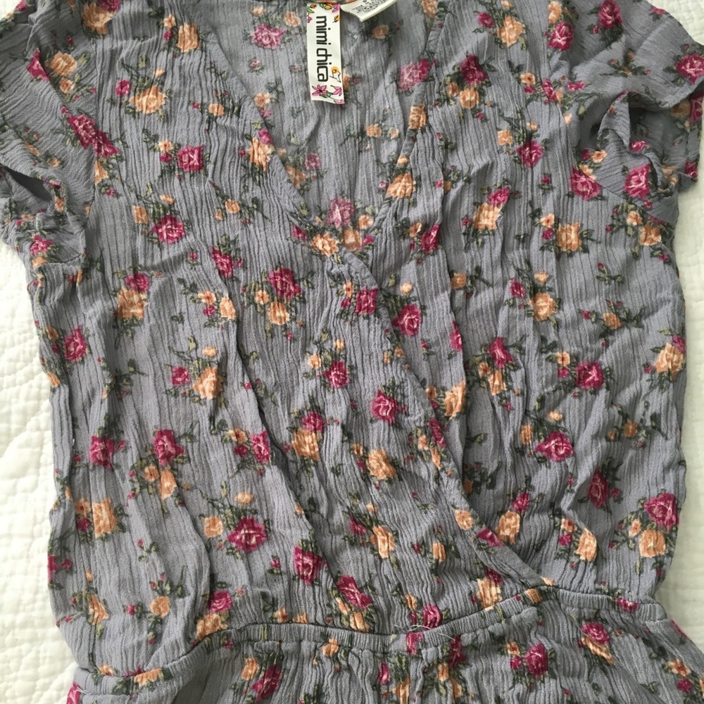 Floral romper - Picture 3 of 4